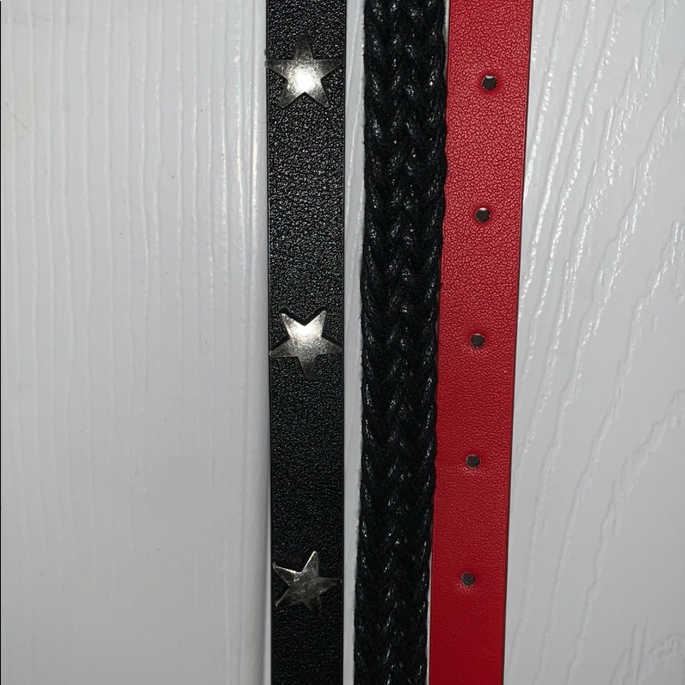 Belts! all three come as one set!